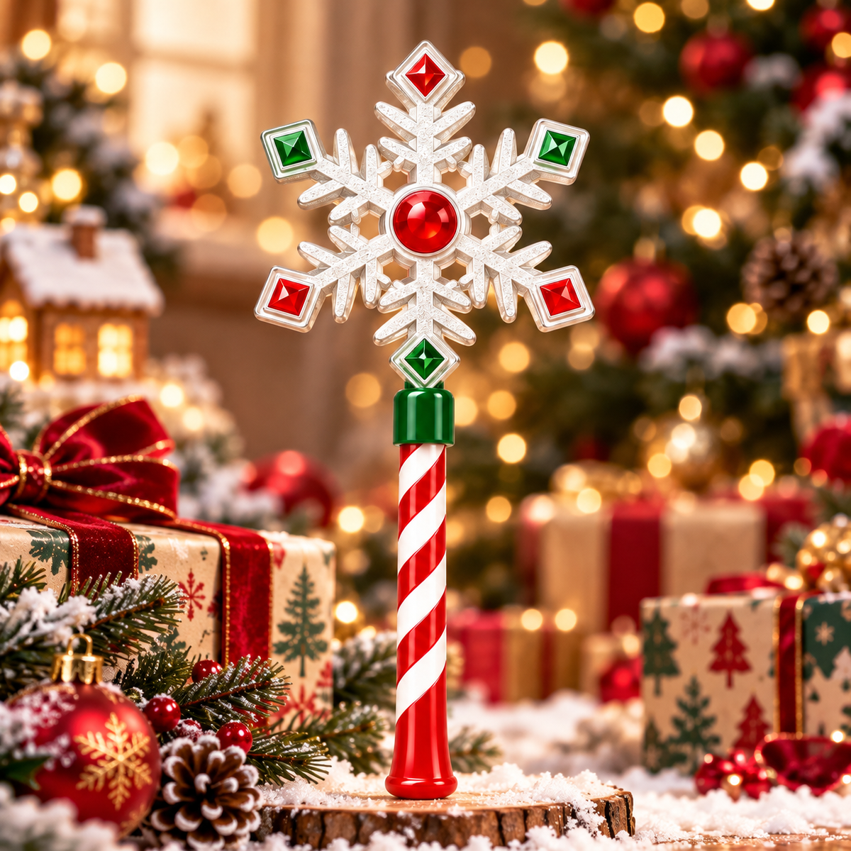 Christmas Tree Tap‑To‑Pay Wand 🎄