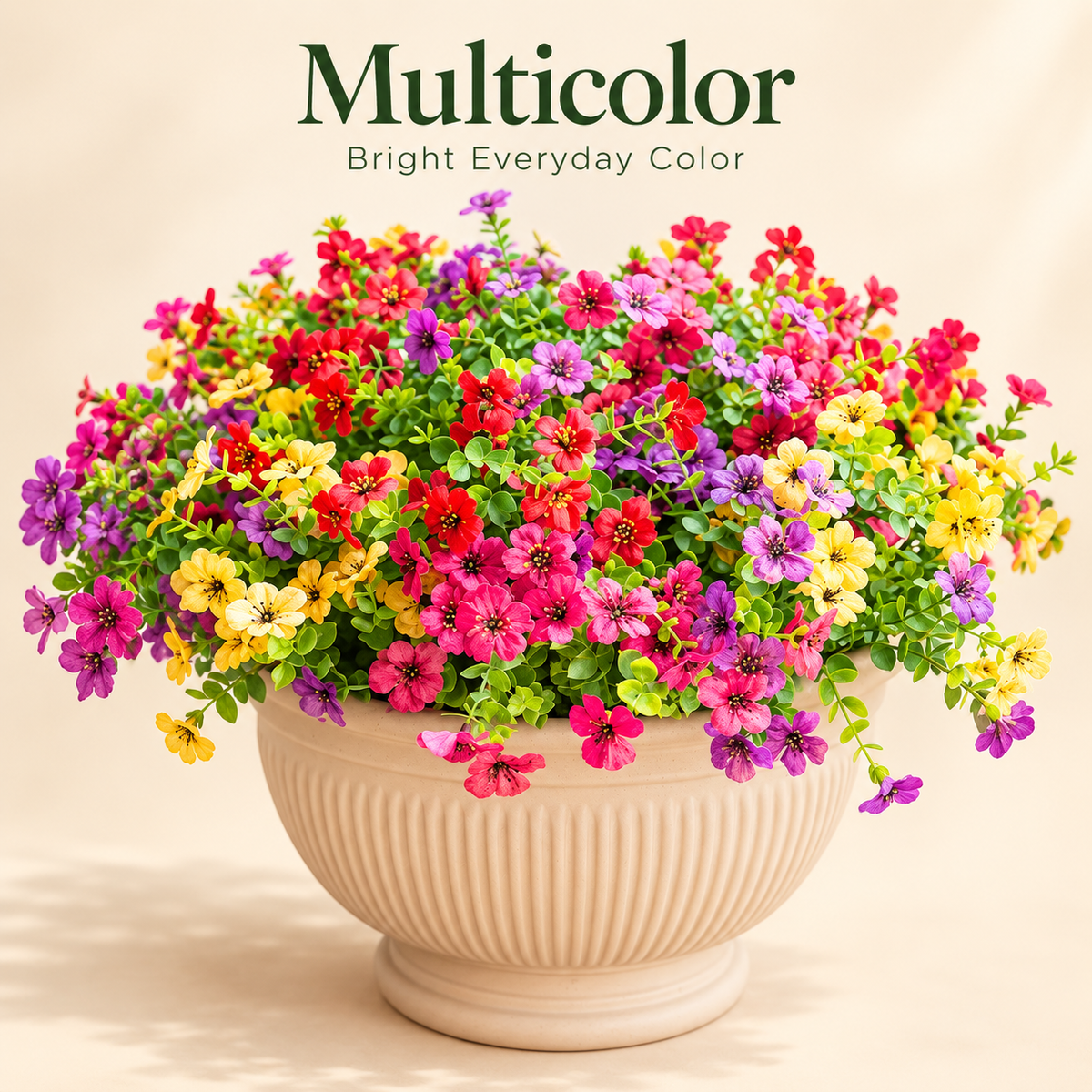 The Full-Garden Fall Flower Set – UV-Resistant Faux Flowers for Outdoor Planters