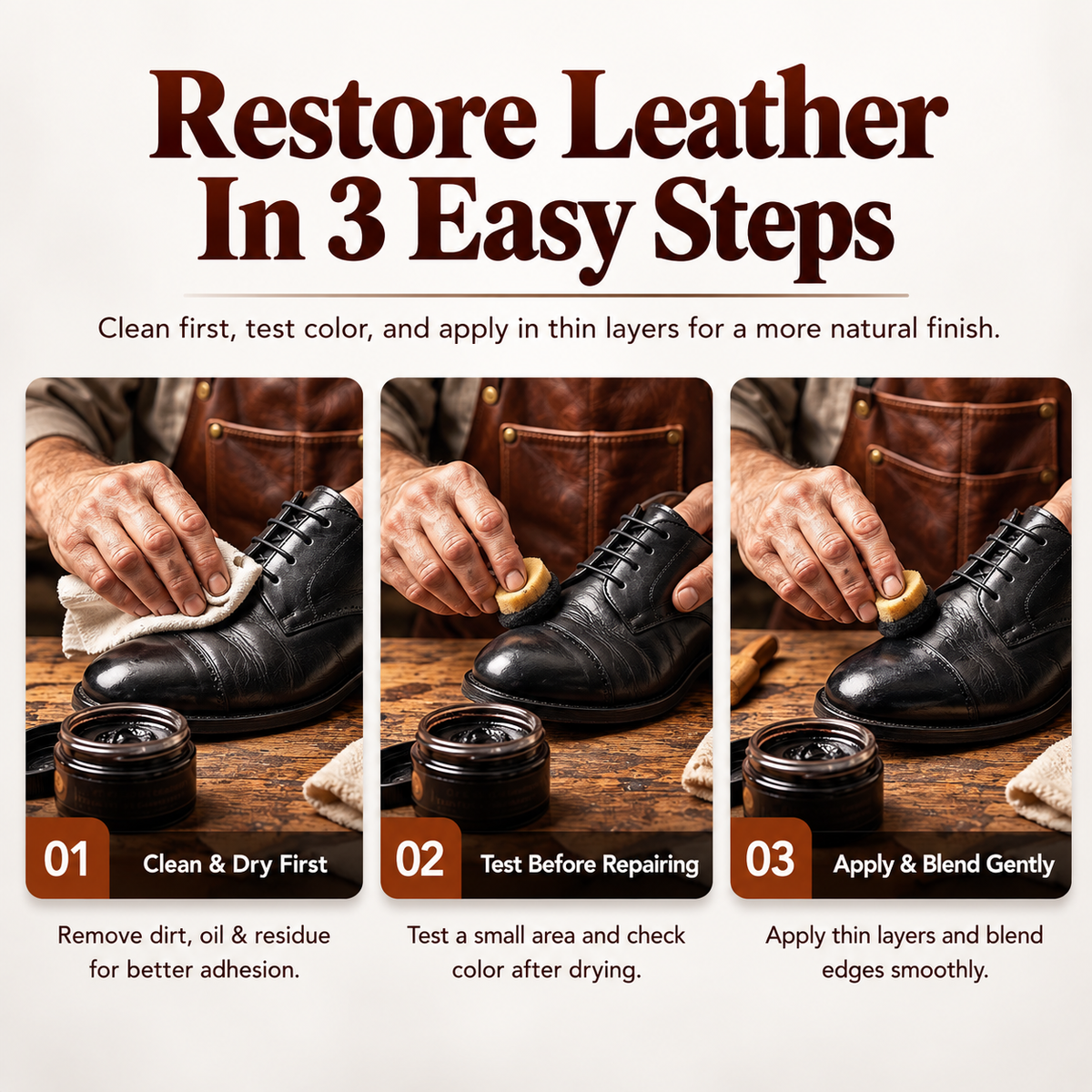 🔥Buy 1 Get 1 Free🎁 Leather Repair Paste – Fills scratches & scuffs, restores texture. Available in multiple colours. Save your favourite sofa! 💺🛡️