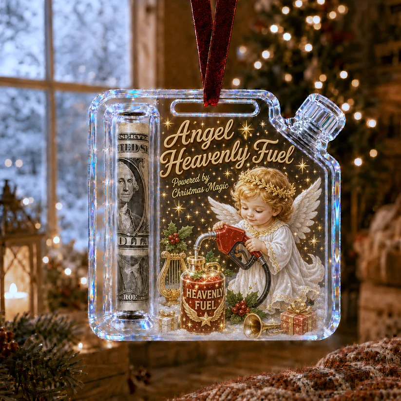 🔥🎄Christmas Fuel-Up Cash Gift Ornament
