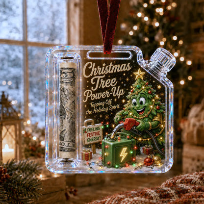 🔥🎄Christmas Fuel-Up Cash Gift Ornament
