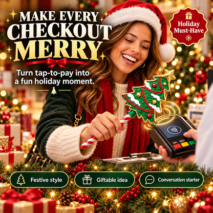 Christmas Tree Tap‑To‑Pay Wand 🎄