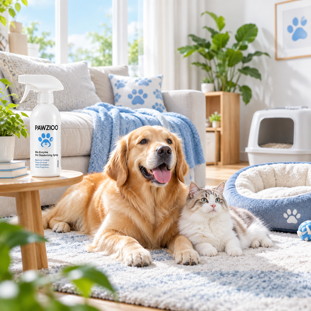 Pawzioo™ Bio-Enzyme Pet Odor Eliminator Spray