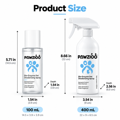 Pawzioo™ Bio-Enzyme Pet Odor Eliminator Spray