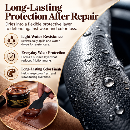 🔥Buy 1 Get 1 Free🎁 Leather Repair Paste – Fills scratches & scuffs, restores texture. Available in multiple colours. Save your favourite sofa! 💺🛡️