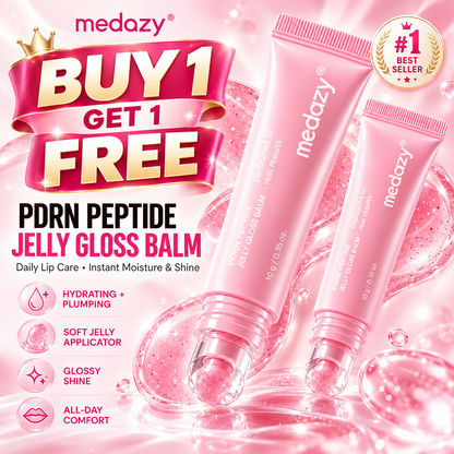 🔥 BUY 1 GET 1 FREE 🎁 | [NEW] medazy PDRN Peptide Glossy Lip Balm