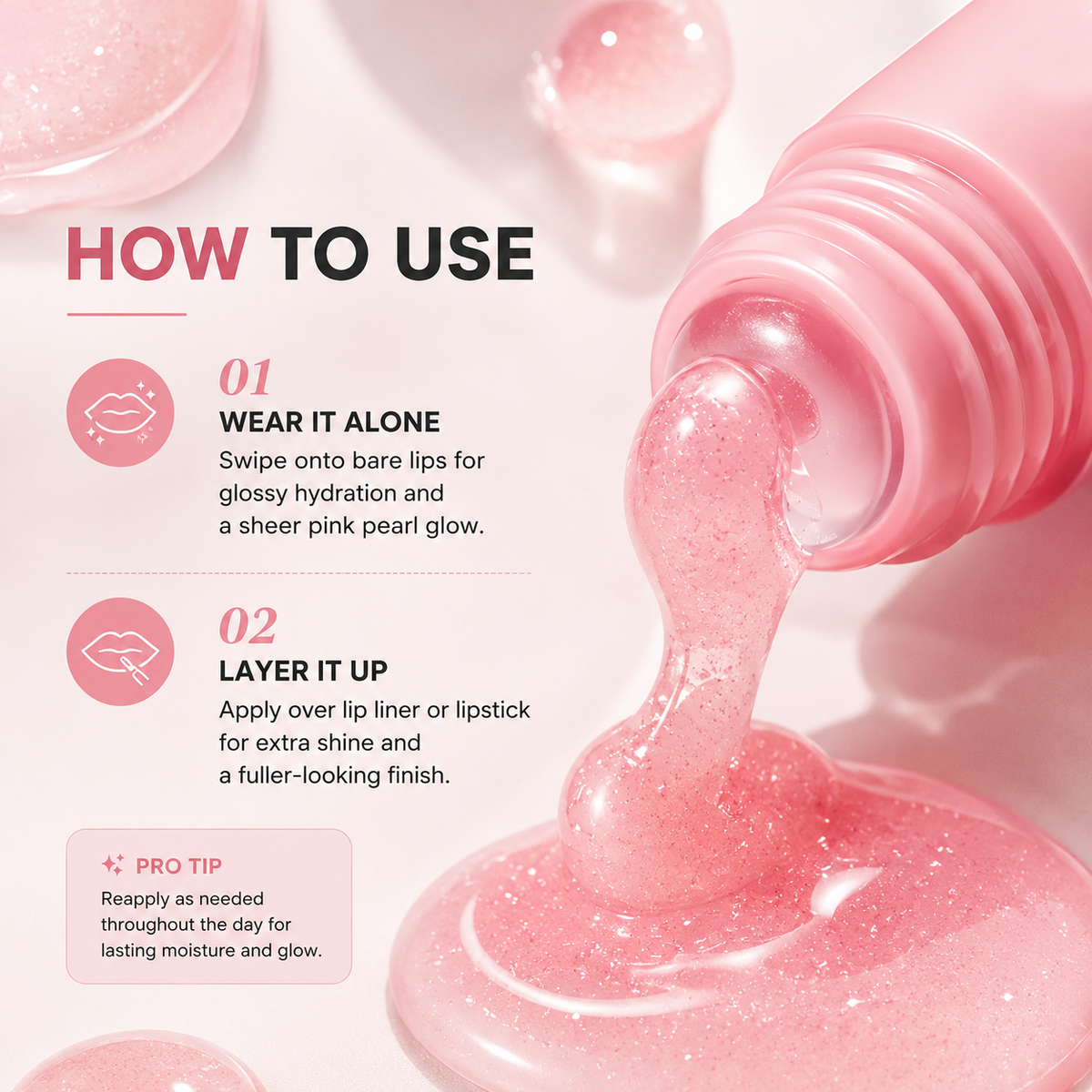 🔥 BUY 1 GET 1 FREE 🎁 | [NEW] medazy PDRN Peptide Glossy Lip Balm