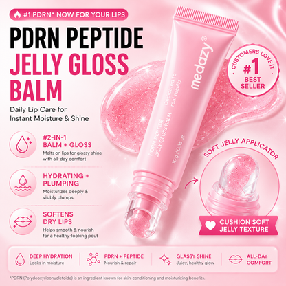 🔥 BUY 1 GET 1 FREE 🎁 | [NEW] medazy PDRN Peptide Glossy Lip Balm