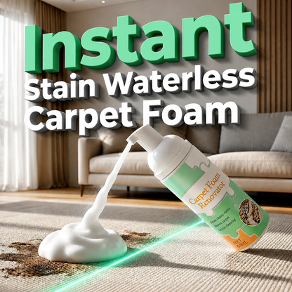 🎁 BUY 1 GET 1 FREE | Waterless Carpet Foam Stain Remover + 1 FREE Towel with Every Bottle