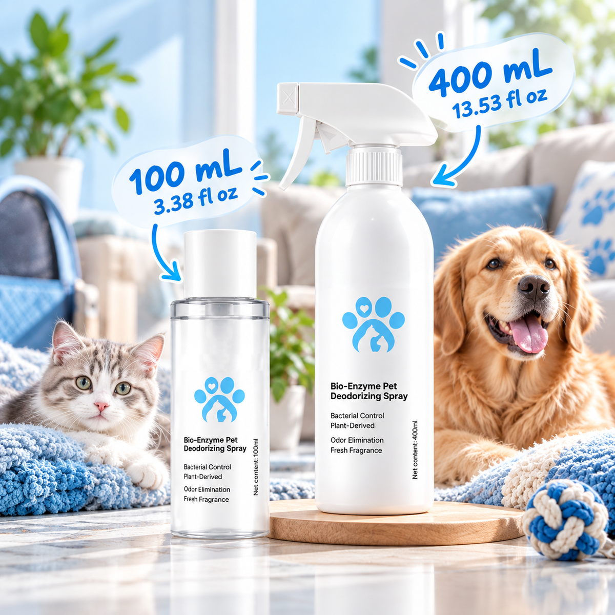 Bio-Enzyme Pet Odor Eliminator Spray
