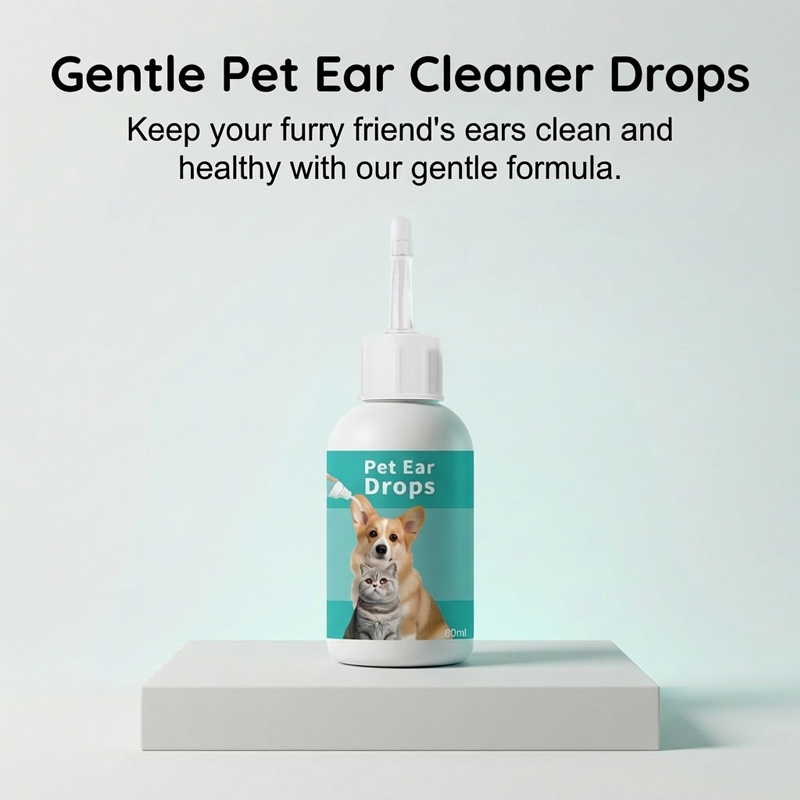 Limited-Time Special! Gentle Pet Ear Cleansing Drops—Say Goodbye to Outer Ear Canal Diseases