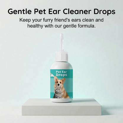 Limited-Time Special! Gentle Pet Ear Cleansing Drops—Say Goodbye to Outer Ear Canal Diseases