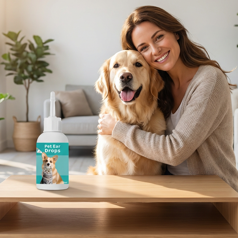 Limited-Time Special! Gentle Pet Ear Cleansing Drops—Say Goodbye to Outer Ear Canal Diseases