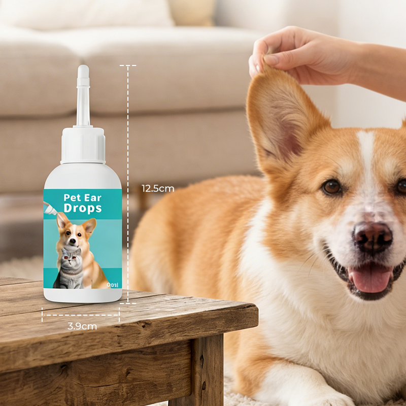Limited-Time Special! Gentle Pet Ear Cleansing Drops—Say Goodbye to Outer Ear Canal Diseases