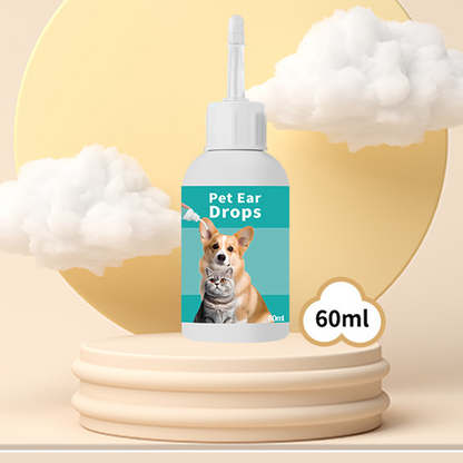 Limited-Time Special! Gentle Pet Ear Cleansing Drops—Say Goodbye to Outer Ear Canal Diseases